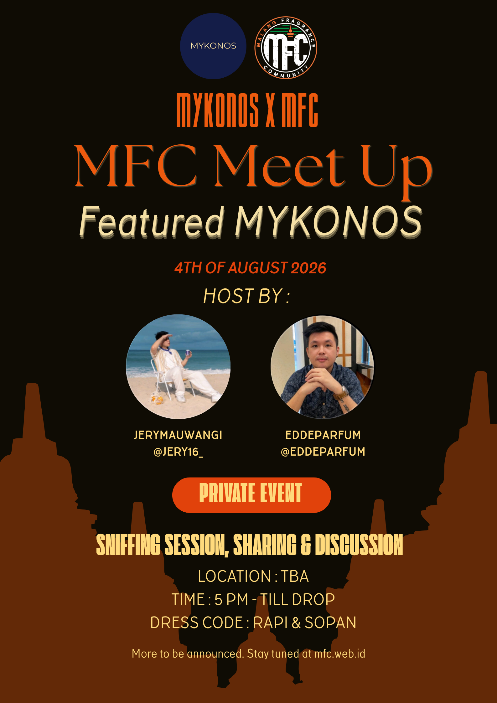 Poster MFC meet up featured Mykonos